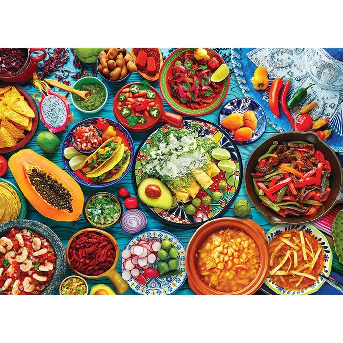 EuroGraphics 6000-5616 - Mexican Table - 1000 db-os puzzle