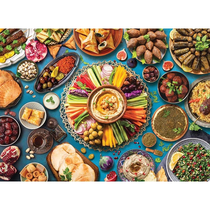 EuroGraphics 6000-5617 - Middle Eastern Table - 1000 db-os puzzle