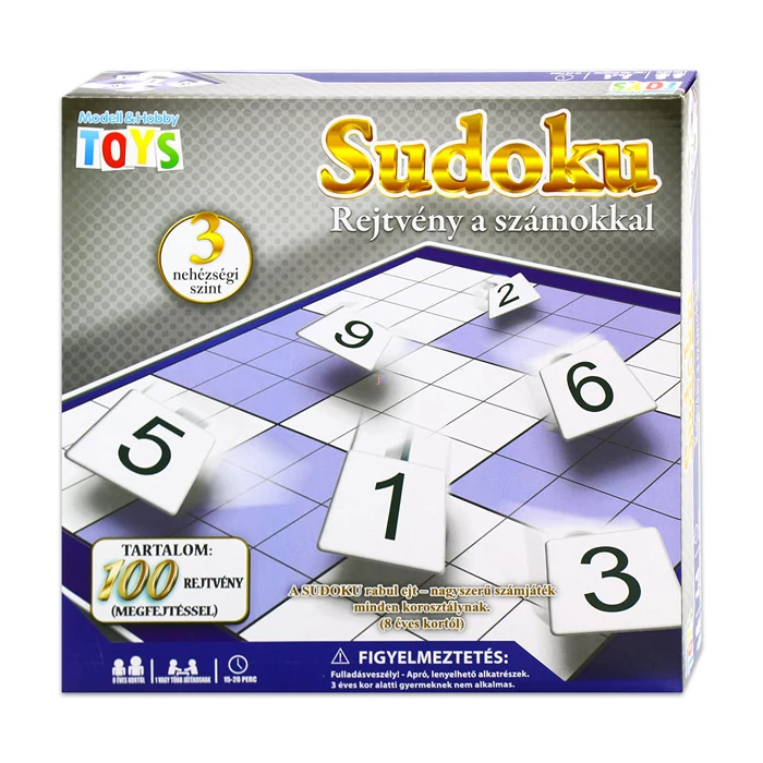 Sudoku - Rejtvény a számokkal (GM27002)