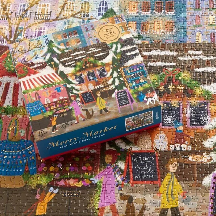 Galison 83128 - Merry Market
