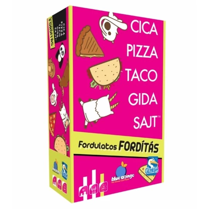 Cica, pizza, taco, gida, sajt: Fordulatos fordítás