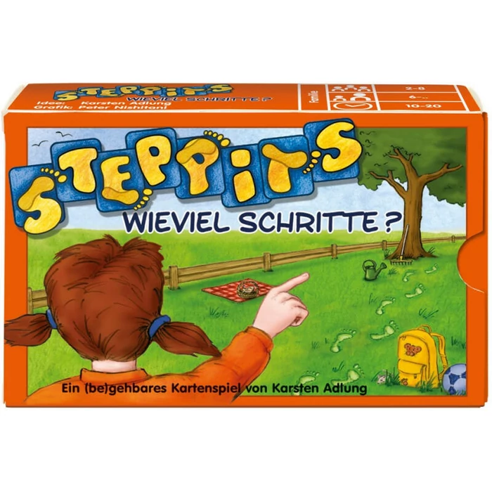 Steppits - Milyen messze van a cél? kártyajáték
