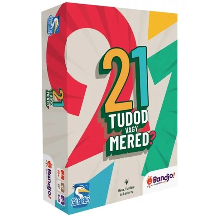 21 - Tudod vagy mered? társasjáték (BLU34871)