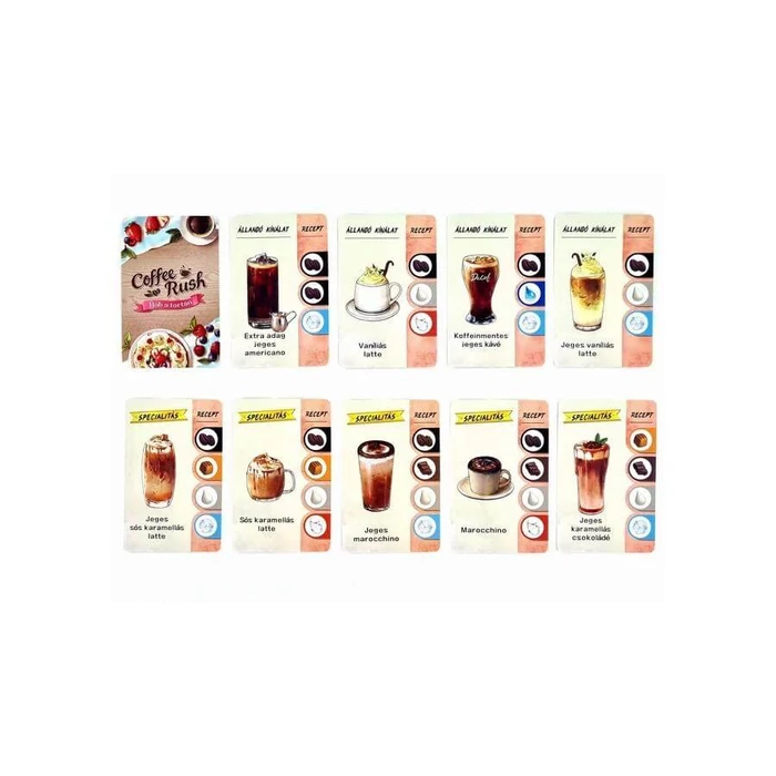 Coffee Rush - Hab a tortán kiegészítő (755593)