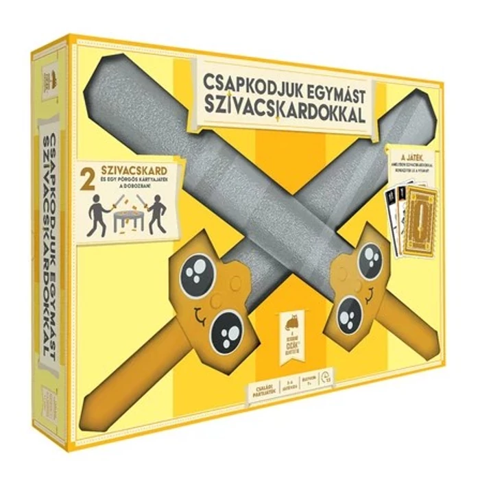 Csapkodjuk egymást szivacskardokkal társasjáték (EXP10009)
