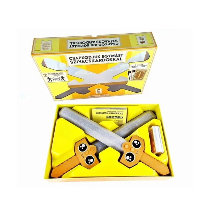 Csapkodjuk egymást szivacskardokkal társasjáték (EXP10009)