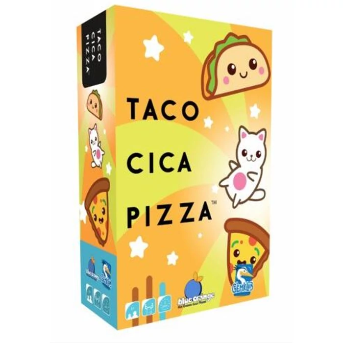 Taco, cica, pizza társasjáték