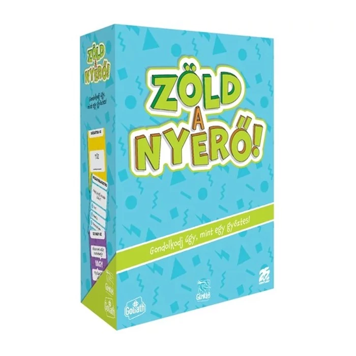 Zöld a nyerő társasjáték (LDG10038)