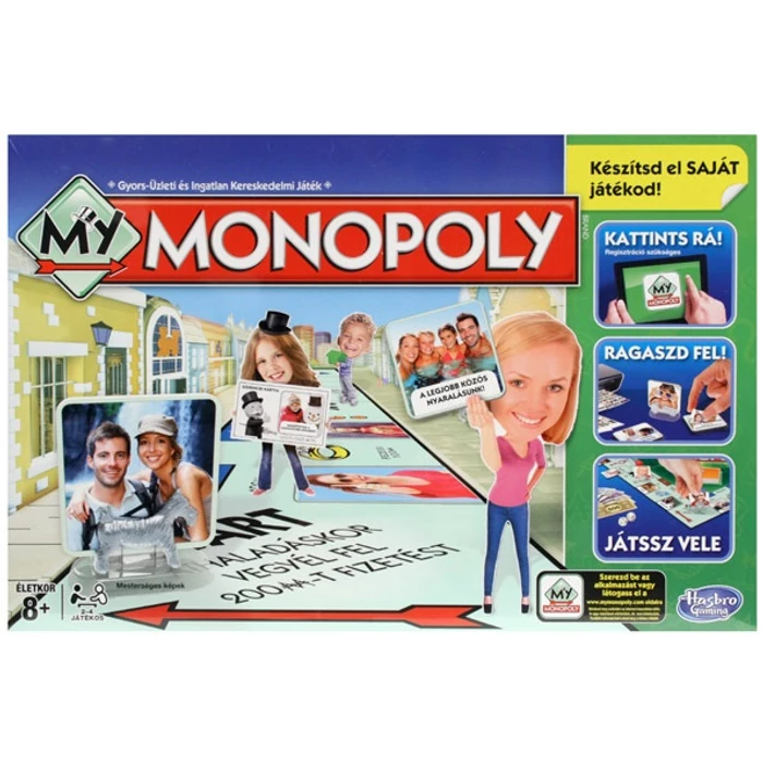 Hasbro - My Monopoly, az én Monopolym társasjáték (824815)