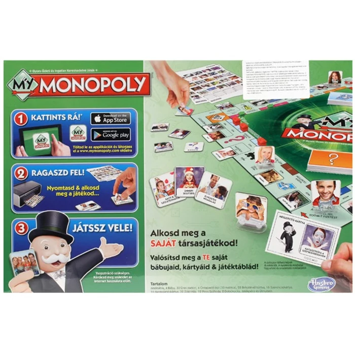 Hasbro - My Monopoly, az én Monopolym társasjáték (824815)
