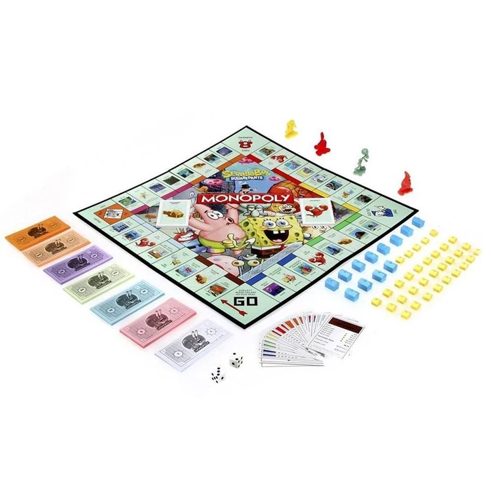 Hasbro - Monopoly Spongyabob társasjáték (903640)