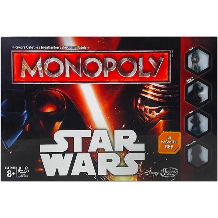 Hasbro - Monopoly Star Wars társasjáték (B0324)