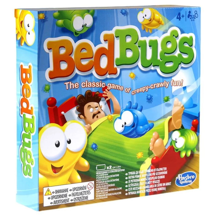 Hasbro - Bed Bugs társasjáték (E0884)