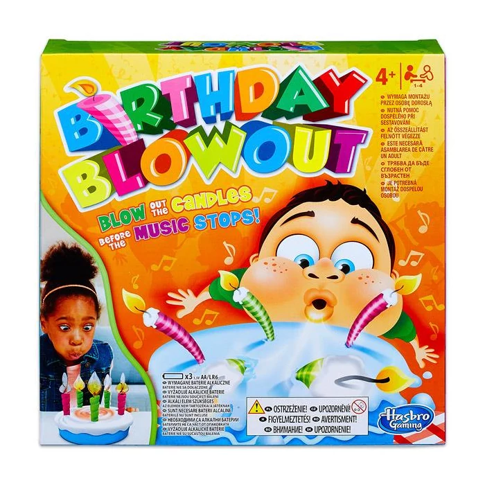 Hasbro - Birthday Blowout társasjáték (E0887)