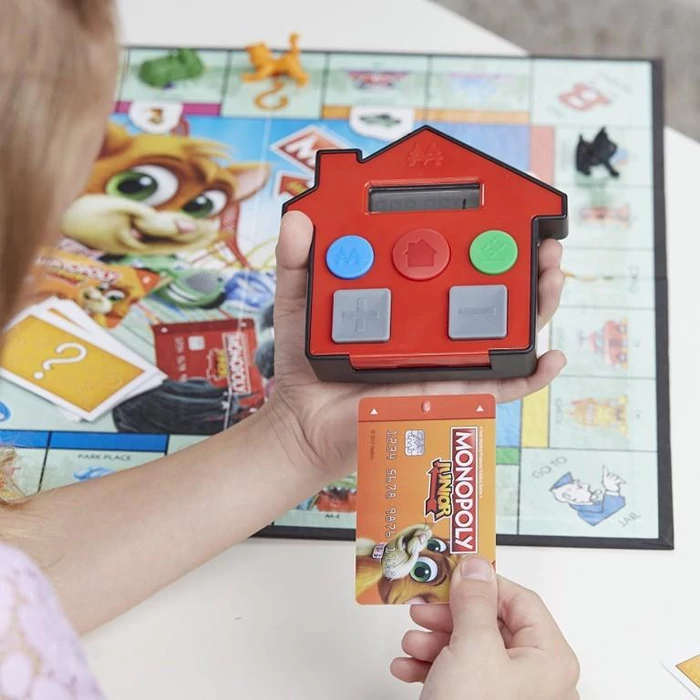 Hasbro - Monopoly Junior Electronic Banking társasjáték (E1842)