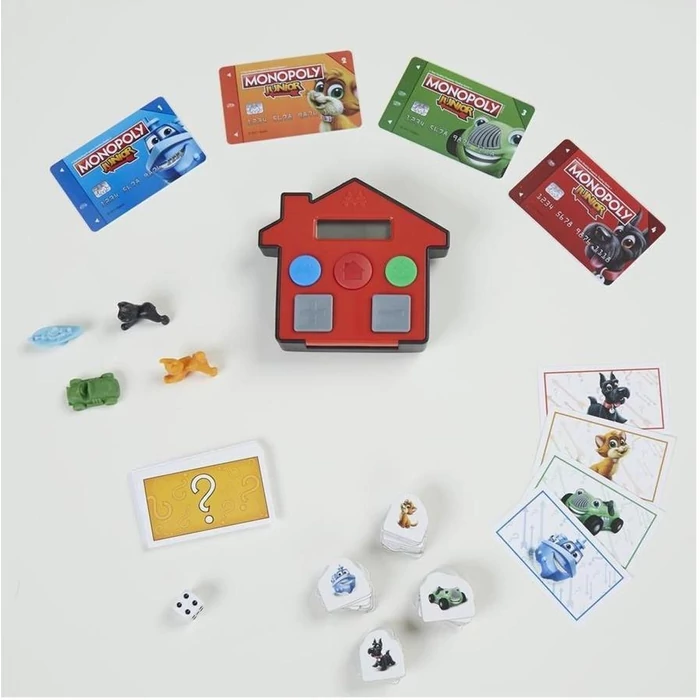 Hasbro - Monopoly Junior Electronic Banking társasjáték (E1842)