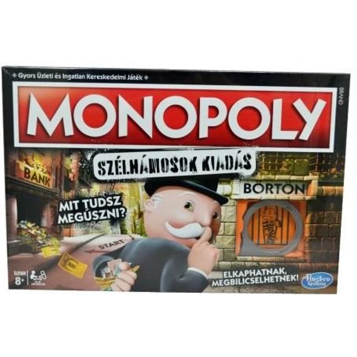 Hasbro - Monopoly Szélhámosok társasjáték (E1871)