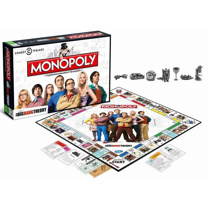 Hasbro - Monopoly The big bang theory - Agymenők társasjáték