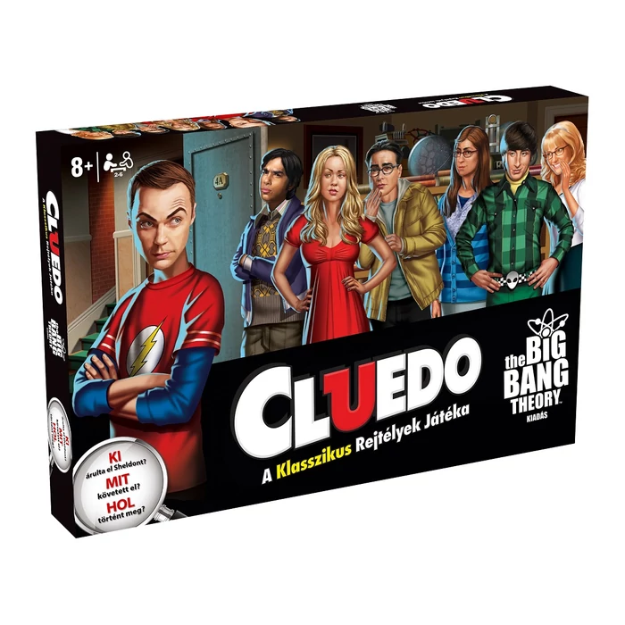 Hasbro - Cluedo The Big Bang Theory - Agymenők társasjáték 