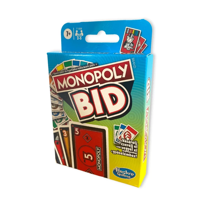 Hasbro - Monopoly Bid kártyajáték