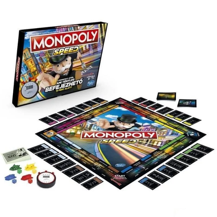 Hasbro - Monopoly Speed társasjáték