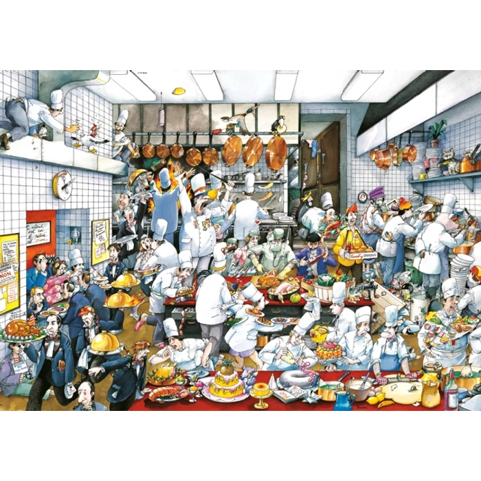Heye 29130 - Triangular puzzle - Bon Appétit!, Blachon - 1500 db-os puzzle