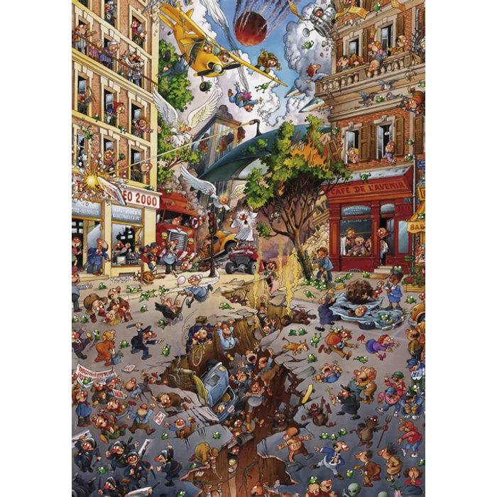 Heye 29577 - Triangular puzzle - Apokalipszis, Loup - 2000 db-os puzzle