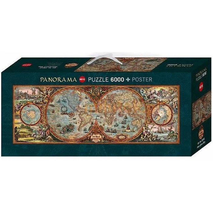 Heye 29615 - Panoráma puzzle - A világ, Zigic - 6000 db-os puzzle