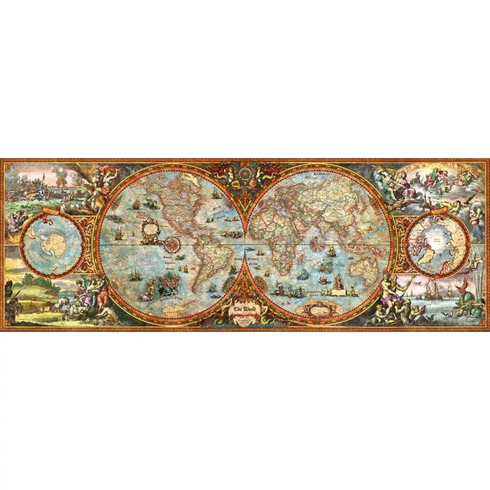 Heye 29615 - Panoráma puzzle - A világ, Zigic - 6000 db-os puzzle
