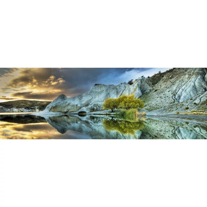Heye 29715 - Panoráma puzzle - Kék tó, Edition Humboldt - 1000 db-os puzzle