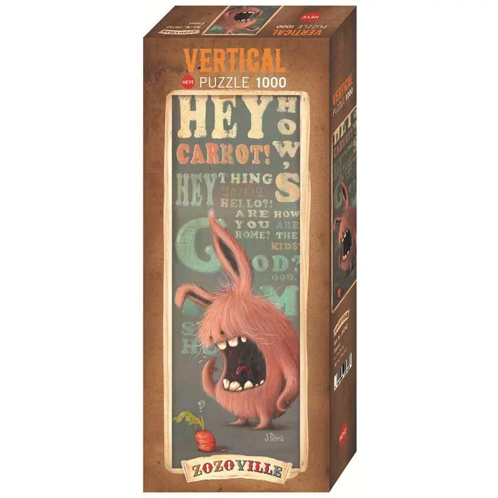 Heye 29742 - Vertical puzzle - Zozoville, Répa - 1000 db-os puzzle