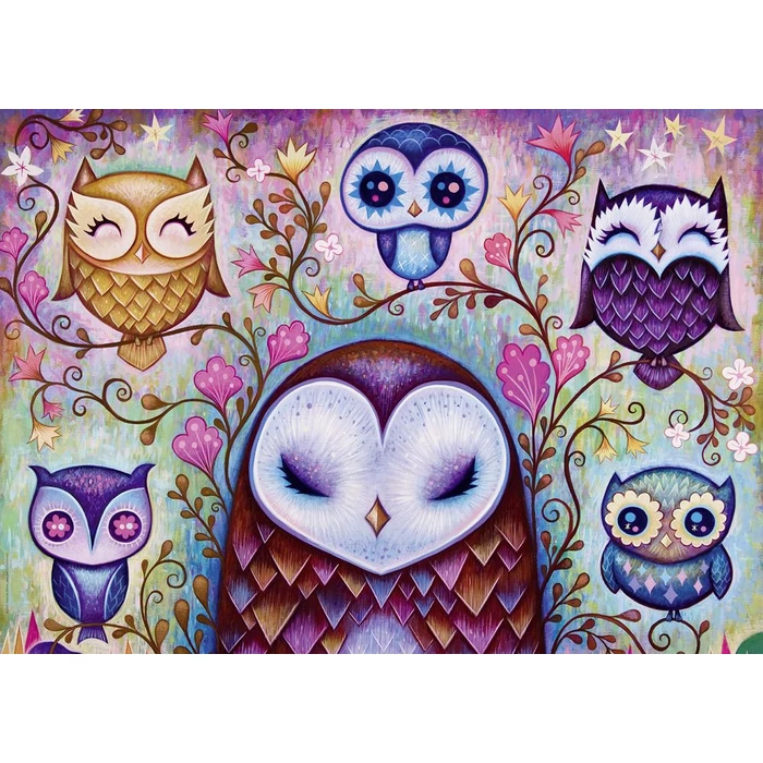 Heye 29768 - Dreaming - Great Big Owl, Ketner - 1000 db-os puzzle