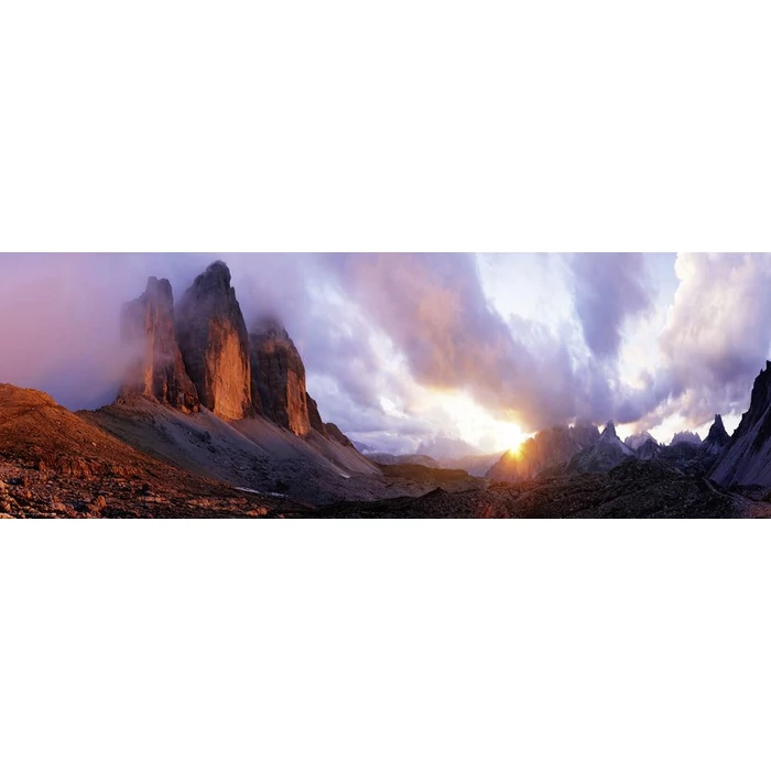Heye 29770 - Panoráma puzzle - 3 Peaks, Edition Humboldt - 1000 db-os puzzle