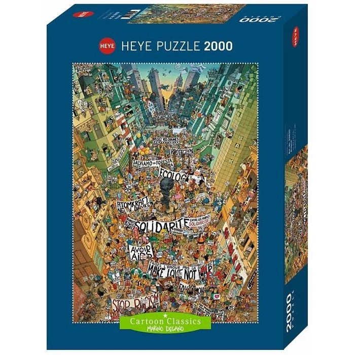 Heye 29820 - Protest!, Degano - 2000 db-os puzzle