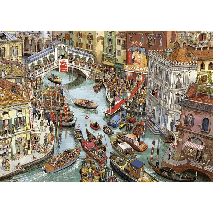 Heye 29843 - Triangular puzzle - O Sole Mio!, Doro Göbel - 2000 db-os puzzle