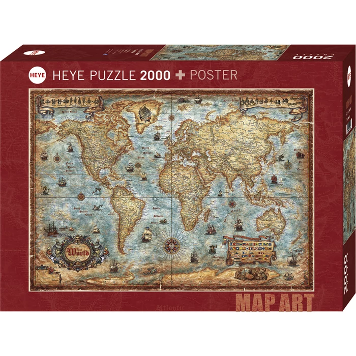 Heye 29845 - A Föld - 2000 db-os puzzle