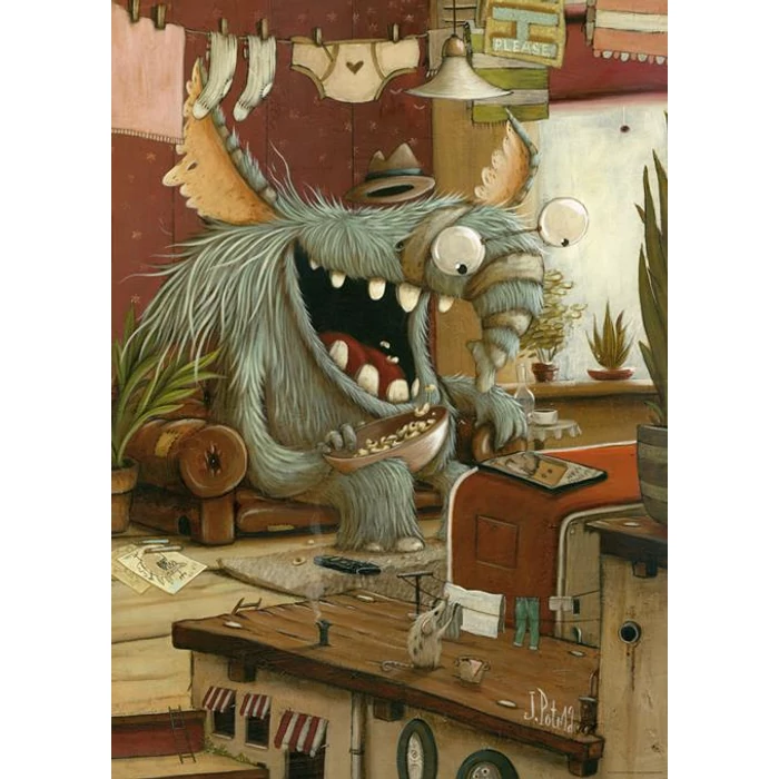 Heye 29865 - Zozoville, Nagymosás - 1000 db-os puzzle