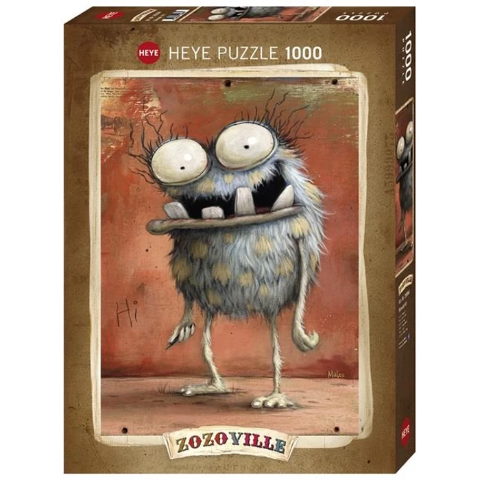 Heye 29866 - Zozoville, Monsta Hi! - 1000 db-os puzzle