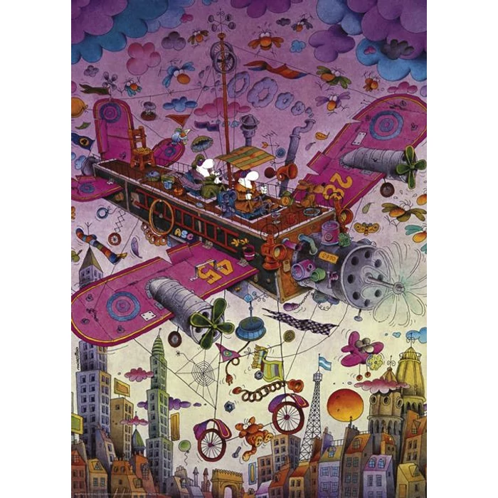 Heye 29887 - Triangular puzzle - Fly with Me!, Mordillo - 1000 db-os puzzle