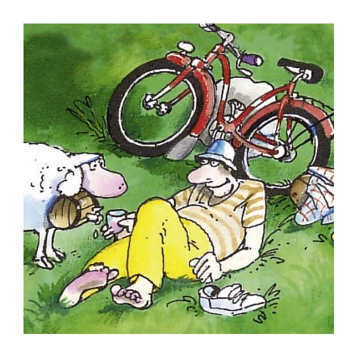 Heye 29888 - Triangular puzzle - Cycle Race, Blachon - 1000 db-os puzzle