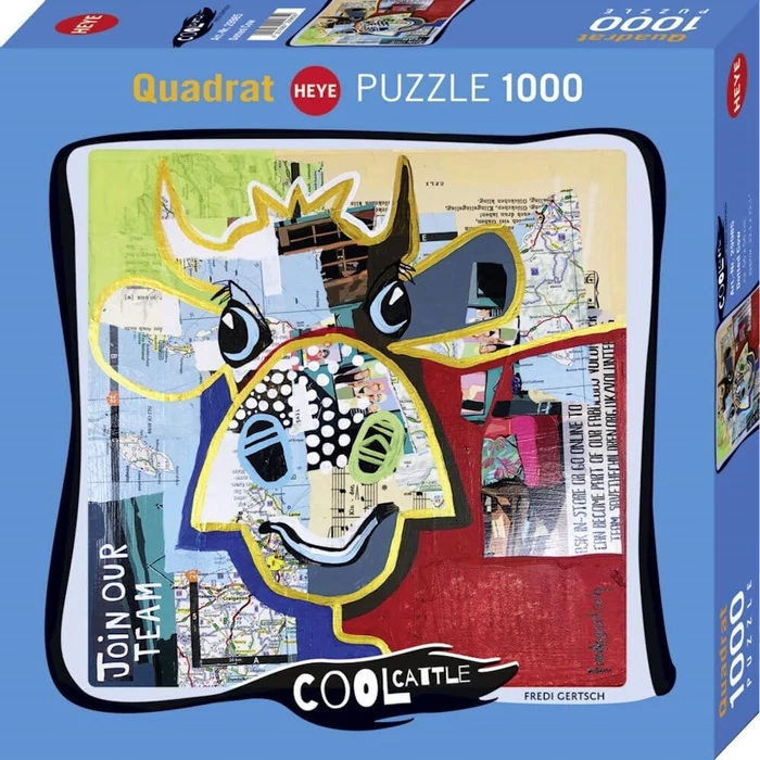 Heye 29985 - Fredi Gertsch - Kow - 1000 db-os puzzle