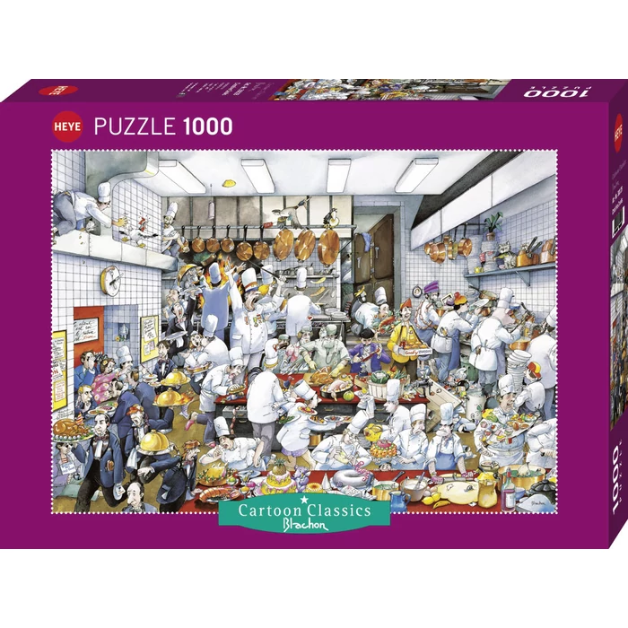 Heye 30028 - Cartoon Classics - Creative Cooks- 1000 db-os puzzle