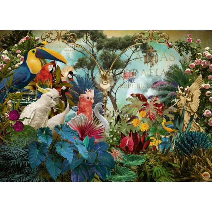 Heye 30032 - Fauna Fantasies - Birdiversity - 1000 db-os puzzle