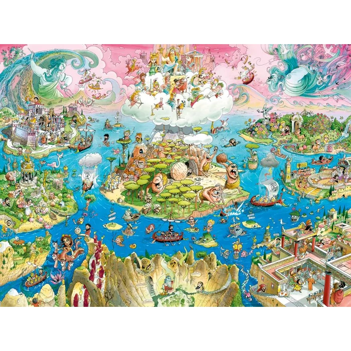 Heye 30087 - Triangular puzzle - Odyssey - 1500 db-os puzzle