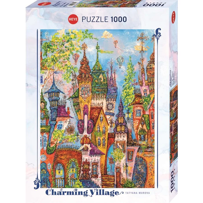 Heye 30011 - Charming Village - Red Arches, Tatyana Murovas - 1000 db-os puzzle