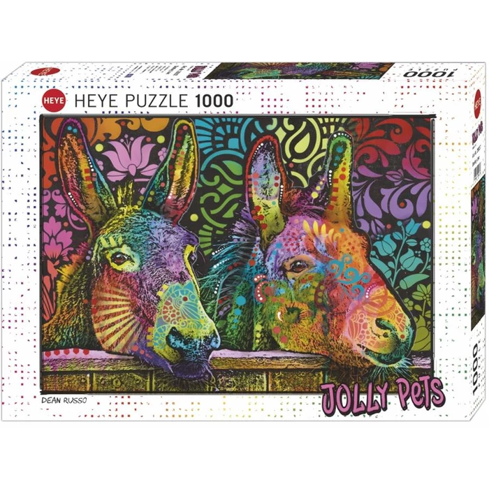 Heye 29937 - Jolly Pets - Donkey Love, Russo - 1000 db-os puzzle