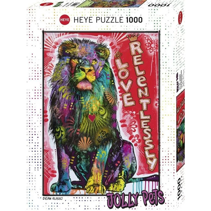 Heye 29965 - Jolly Pets - Relentlessly love - 1000 db-os puzzle