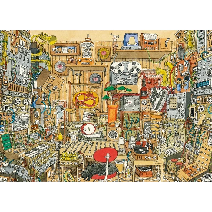 Heye 29928 - Music Maniac - 1000 db-os Triangular puzzle