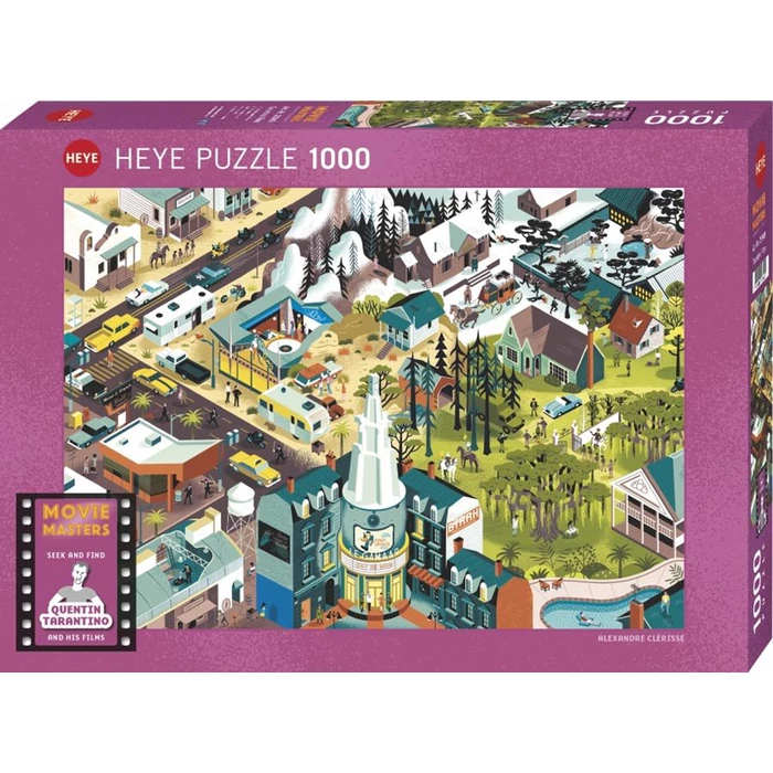 Heye 29949 - Movie Masters - Tarantino Films, Clérisse - 1000 db-os puzzle