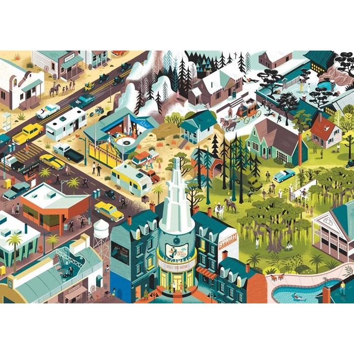 Heye 29949 - Movie Masters - Tarantino Films, Clérisse - 1000 db-os puzzle